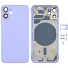 iPhone 12 Mini Back Cover Purple - SIM Tray & Lens