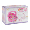Creative Ballet Girl Handbag Design Music Jewelry Box(Pink)