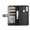 For Alcatel 1SE  2020 R64 Texture Single Horizontal Flip Protective Case with Holder & Card Slots & Wallet& Photo Frame(Black)