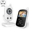 2.4" Video Baby Monitor with Night Vision, 2-Way Audio & Temperature Alerts - UK Plug