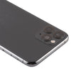iPhone 11 Pro Back Cover Assembly (Black) - Side Keys, Wireless Charging
