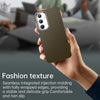 For Samsung Galaxy S23 FE 5G Carbon Fiber Series IMD Phone Case(Brown)
