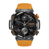 HT17 1.46 inch Round Screen Bluetooth Smart Watch, Support Health Monitoring & 100+ Sports Modes(Orange)