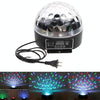 Multifunction  DMX512 10CH Crystal Magic Ball Light, RGB LED with Digital Displayer, Support Sound Activated