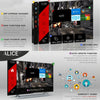 TX6 4K UHD Smart TV Box with Remote Controller, Android 7.1 Allwinner H6 Quad Core ARM Cortex-A53 1.5 GHz, 4GB+32GB, Support  Dual Band WiFi & HDMI & RJ45 & TF Card & SPDIF(Black)