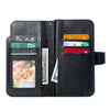 For Samsung Galaxy A26 5G Tri-Fold 9-Card Wallets Leather Phone Case(Black)