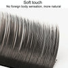 XINUO 10rows /Box Single Flat Hair Eyelash Extensions Double Tip Soft Matte False Eye Liners, Model: 0.20 J Curved(10mm)