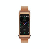 K13S 1.14 inch TFT Screen Milanese Metal Strap Smart Call Bracelet Supports Sleep Management / Blood Oxygen Monitoring(Rose Gold)