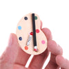 3 PCS Mini Doll House Props Pocket Furniture Accessories Simulation Board Color Palette