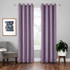 High-precision Curtain Shade Cloth Insulation Solid Curtain, Size: 42x63 Inch107x160CM(Purple)