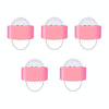 5 PCS D2 LED Flashing Finger Light Stage Small Magic Ball Flash(Pink)