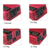 LVYUAN Car Inverter Dual USB Power Converter, Specification: 12V to 220V 1500W UK Plug