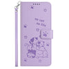 For vivo V40 / V40 Pro / T3 Ultra Embossed Kitten Phone Leather Case with Lanyard(Purple)