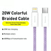 Baseus CALD000005 Dynamic Series 20W USB-C / Type-C to 8 Pin Fast Charging Data Cable, Cable Length:1m(Purple)