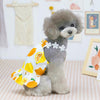 Lemon Print Pet Dress, White, XL (Dog/Cat)