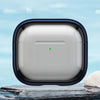 For AirPods 4 TPU Hybrid PC Case with Holder(Dark Blue)