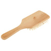Natural Wooden Massage Hair Comb with Rubber Base & Wooden Brush, Size: Large(White)
