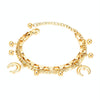 Multi-Layer Stainless Steel Bracelet Ladies Hand Jewelry, Style: 1060Gold Plated