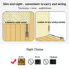 3m CAT6 Ultra-thin Flat Ethernet Network LAN Cable, Patch Lead RJ45 (White)