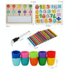 Children Mathematical Enlightenment Teaching Kids Number Cognition Color Classification Matching Toys