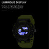 SMAEL 8081 Multifunctional Waterproof Luminous Numeric Digital Dual Display Outdoor Sports Watch(Green)