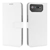 For ASUS ROG Phone 6 / 6 Pro Diamond Texture Leather Phone Case(White)