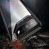 For Asus ROG Phone 7 / 7 Ultimate Clear PC + TPU Shockproof Phone Case(Black)