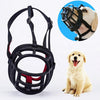 Dog Muzzle, Anti-Bite Barking Basket Muzzle, Breathable, Black, Small