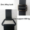 Leg Splits Trainer Elastic Stretch Band Dance Practice Tension Band(Black)