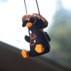 Swing Tycoon Duck Car Decoration Pendant(Black)