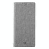For Asus Zenfone 8 ZS590KS ViLi DMX Series Shockproof TPU + PU Leather Magnetic Attraction Horizontal Flip Case with Card Slot & Holder(Grey)