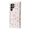 For Samsung Galaxy S25 Ultra 5G Bronzing Painting RFID Leather Phone Case(Flowers World)