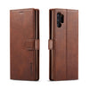 For Galaxy Note 10 Plus LC.IMEEKE Calf Texture Horizontal Flip Leather Case, with Holder & Card Slots & Wallet(Brown)