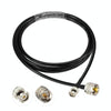 BNC Male to UHF Male RG58 Adapter Cable (0.5m)