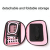 Foldable Pet Carrier Backpack, Pink, for Small Cats & Dogs (EVA)
