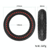 8.5 inch Color Dot Honeycomb Tire for Xiaomi Mijia M365/M365 Pro/1S(Red)