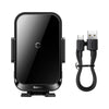 Baseus 15W Halo Electric Wireless Charging Car Mount(Black)