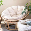 100x100cm Multifunctional Round Thickened Soft Hammock Cradle Cushion(White)