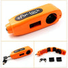 Motorcycle Electric Car Aluminum AlloyThrottle Anti-theft Brake Lock(Orange)