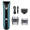 Waterproof Dog Clipper, Quiet Pet Shaver, USB Rechargeable (Blue)