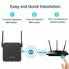 2.4G 300M Wifi Repeater Wifi Extender Wifi Amplifier With 1 LAN Port EU Plug