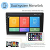 Universal Machine Android Smart Navigation Car Navigation DVD Reversing Video Integrated Machine, Size:10inch 1+16G, Specification:Standard+12 Lights Camera