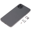 iPhone XS Max Back Cover Replacement (Black) - iP13 Pro Max Style