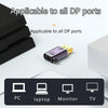 Mini DP Male to DP 1.4 Female Adapter 8K 60Hz HD Video Transmission Expanding