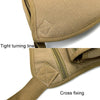 Cycling Canvas Waist Bag Outdoor Multi-Functional Leg Bag Casual Sports Waist Bag(Khaki)