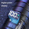 X9 Outdoor White Laser Digital Display Zoom Flashlight Long Range Lighting Flashlight(without Batteries)