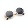 Retro Carved Round Sunglasses