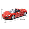 1:36 Simulation Alloy Sports Car Model Children Toy Car(Matte Black)