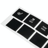 For Jeep Cherokee/Commander Car Seat Heating Switch Sticker