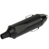 Cigarette Lighter Plug with 10A Fuse(Black)